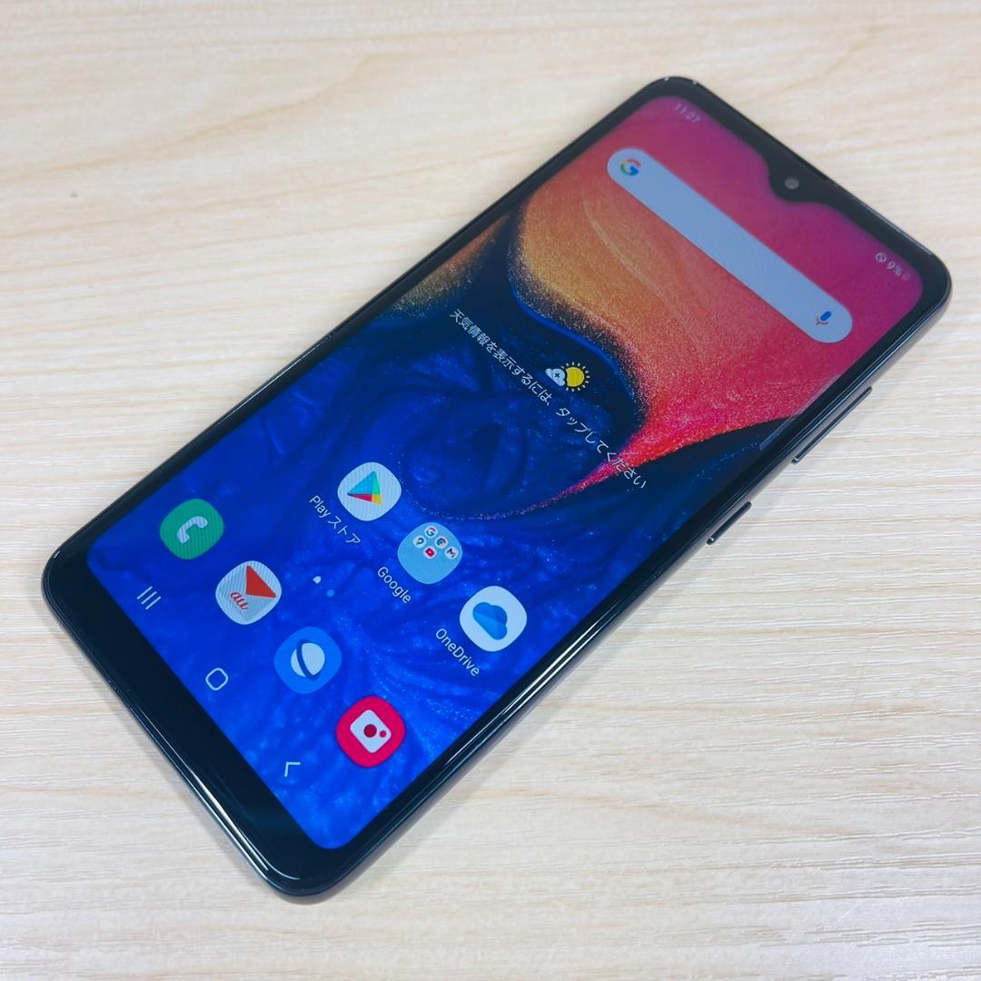 美品 SIMフリー Galaxy A20 SCV46 セット売り4636-067