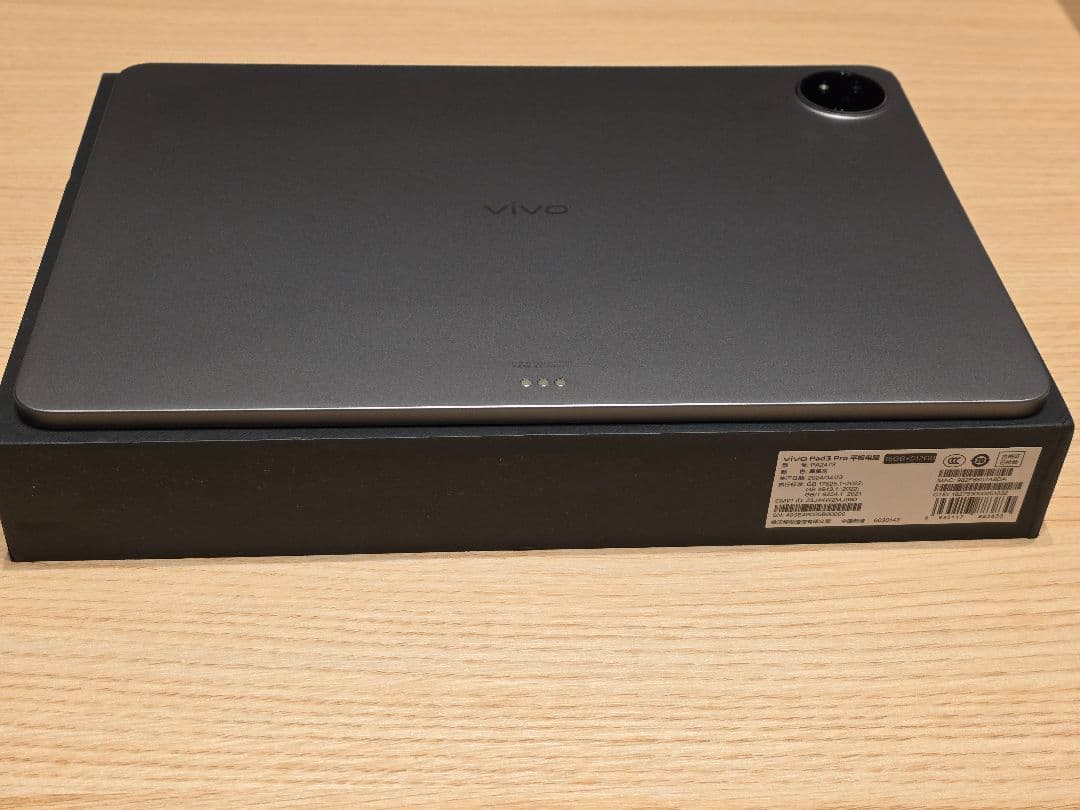 【値下げ】vivo Pad3 Pro 16GB+512GB CN版 日本語対応