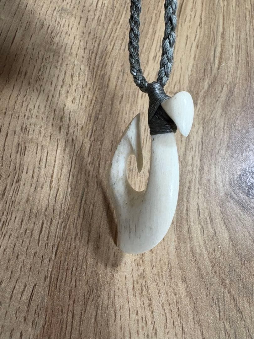 ボーンカービング ネックレス(sw90)Sサイズ マッコウ