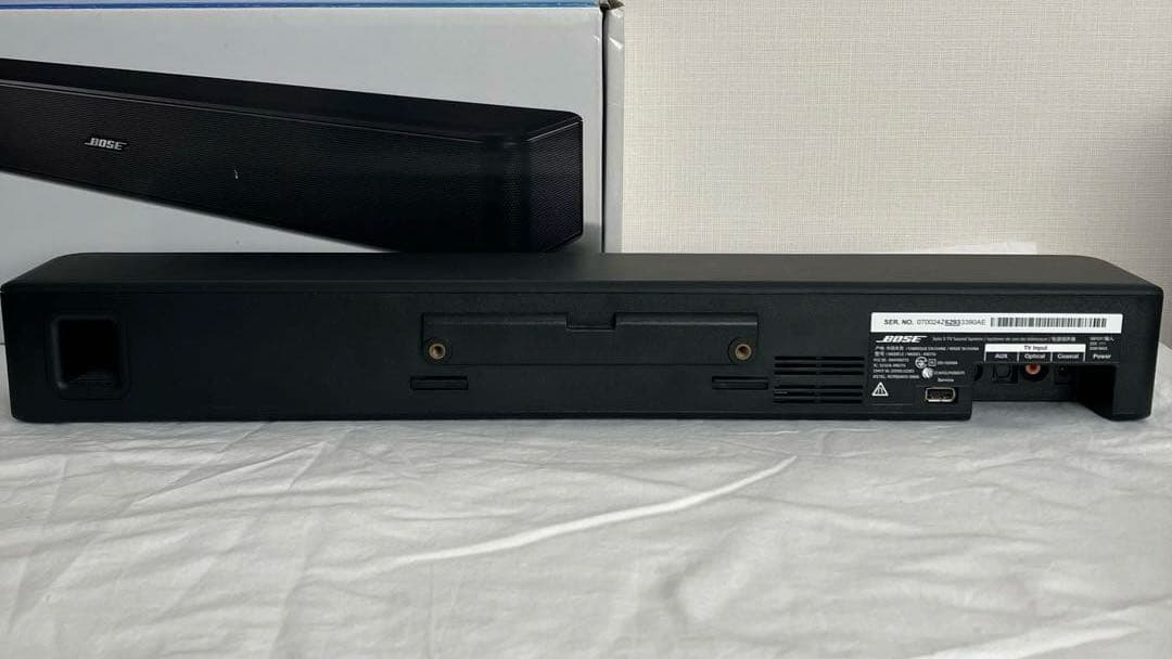 【箱取説付】Bose Solo 5 TV sound system