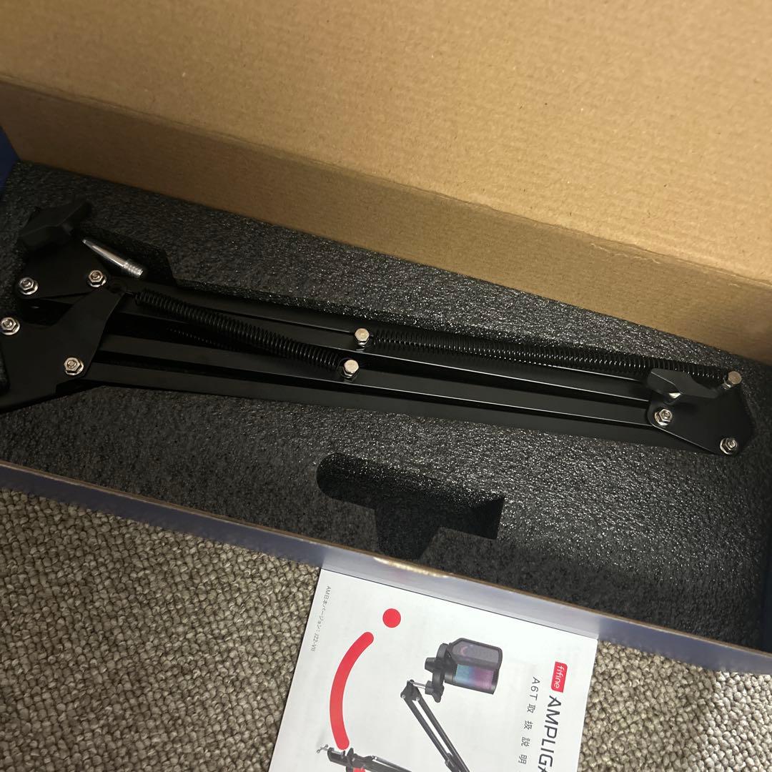 マイクセット、アーム、ヘッドセット(ホワイト)