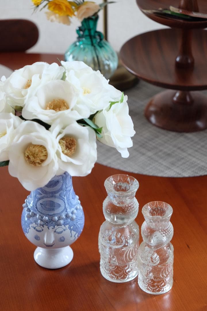 北欧ビンテージ キャンドルホルダー 大 ビョルンヴィンブラッド 花瓶 アラビア