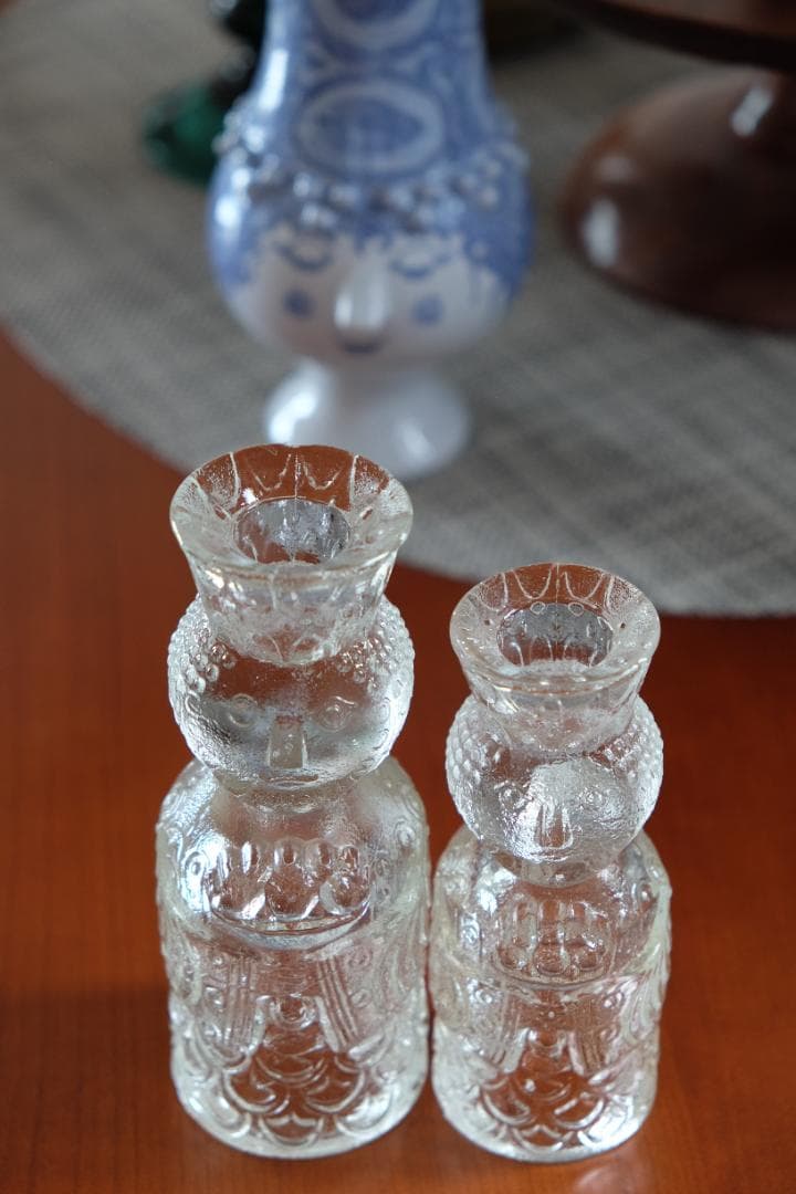 北欧ビンテージ キャンドルホルダー 大 ビョルンヴィンブラッド 花瓶 アラビア