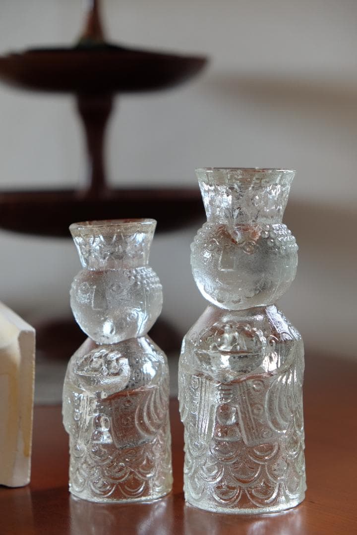 北欧ビンテージ キャンドルホルダー 大 ビョルンヴィンブラッド 花瓶 アラビア