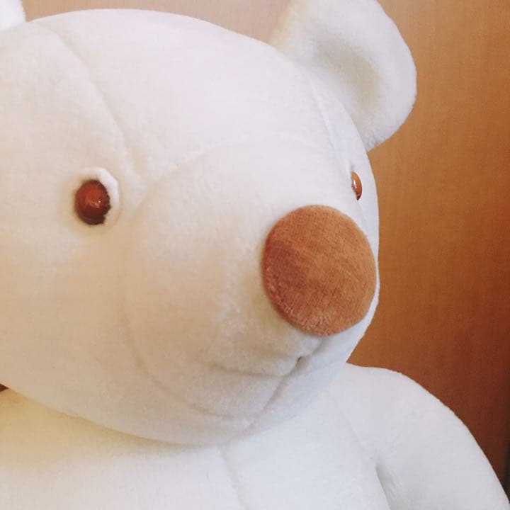 mikihouse くま ぬいぐるみ 白