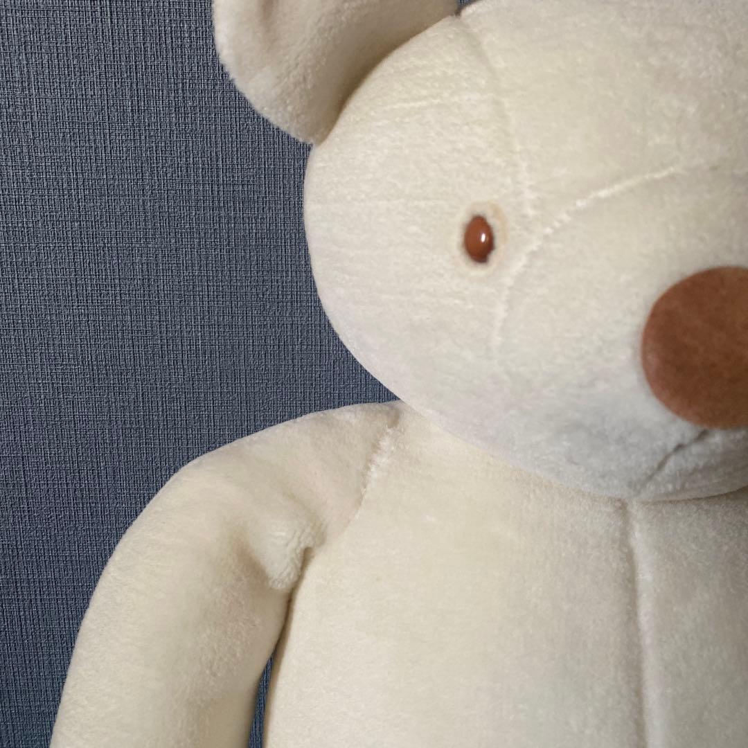 mikihouse くま ぬいぐるみ 白