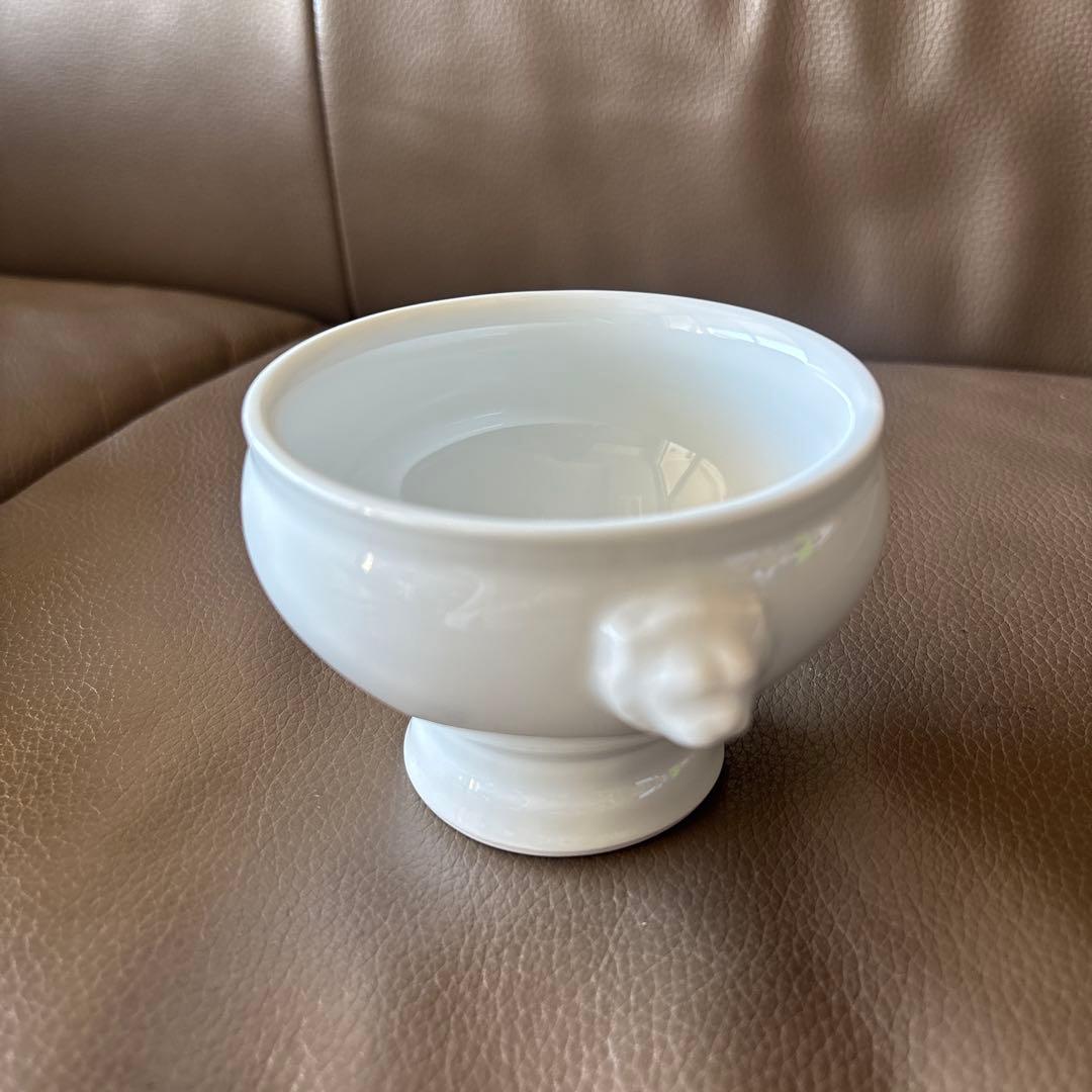 ライオンヘッド陶器スープボウル6個セット