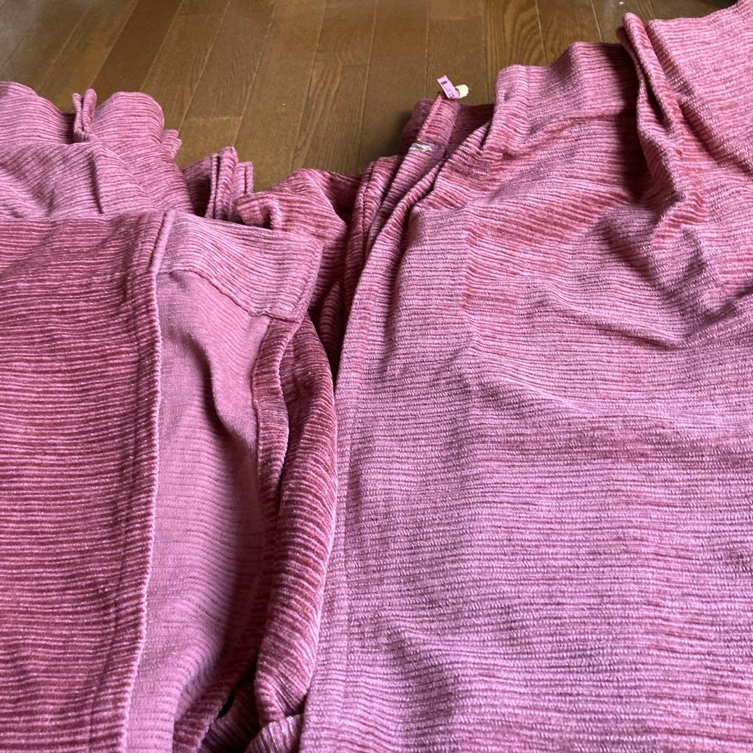 昭和レトロ　幅広仕立てカーテン2枚セット