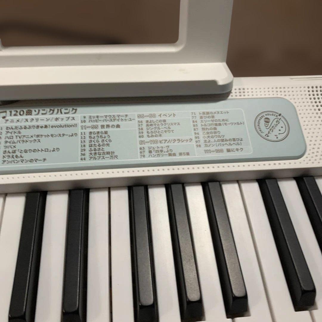 CASIO 61鍵盤電子キーボード 120曲シングバック　LK-335
