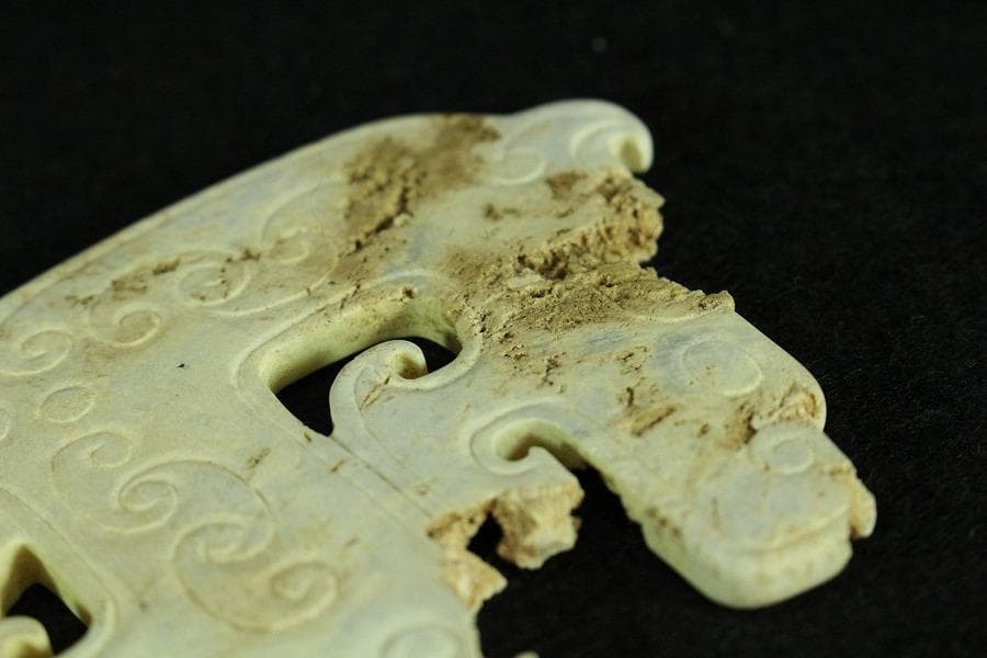 中国美術 古代 砡刻 装飾品 六件 まとめて コレクター蔵品(K-YC518)