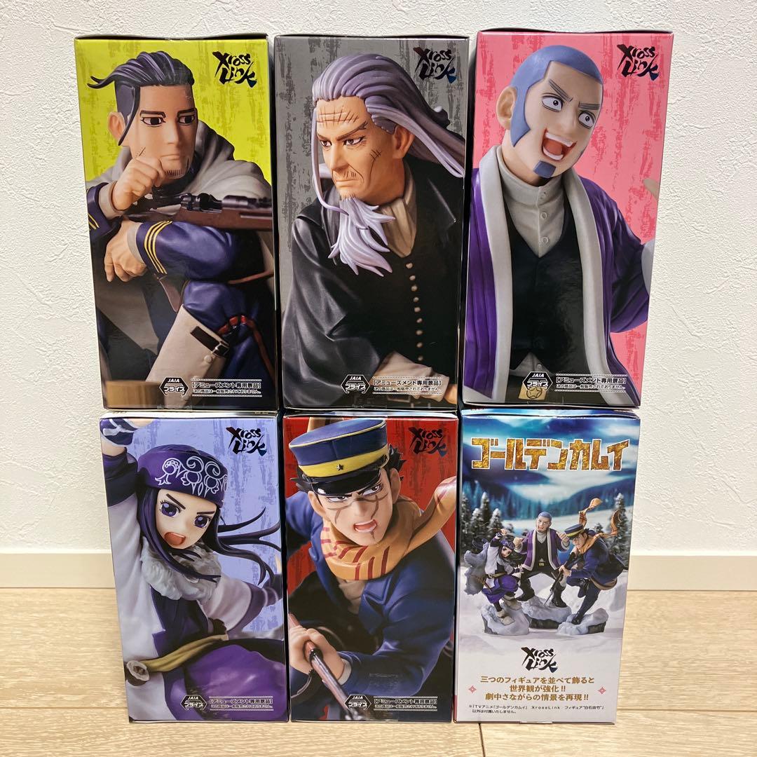 XrossLink ゴールデンカムイ フィギュア 6箱セット 新品未開封