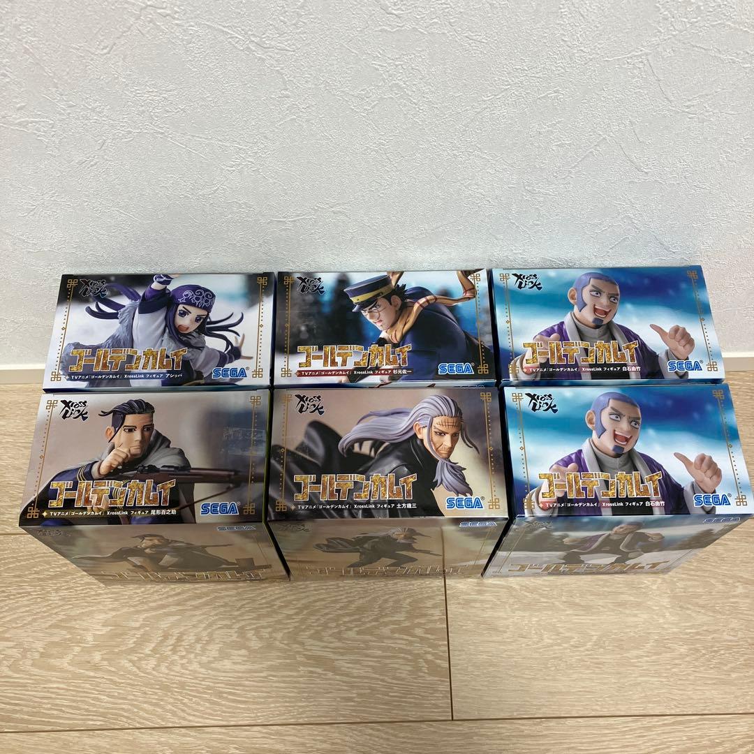 XrossLink ゴールデンカムイ フィギュア 6箱セット 新品未開封
