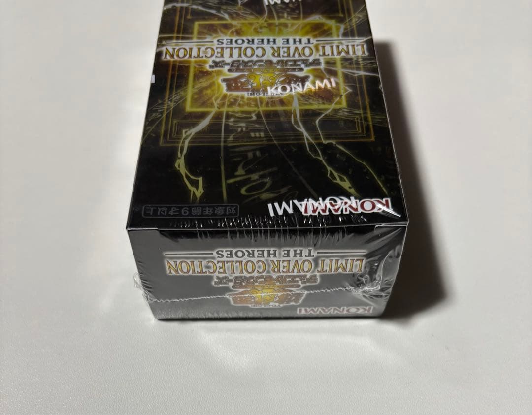 遊戯王 リミットオーバーコレクション ヒーローズ シュリンクあり 1BOX
