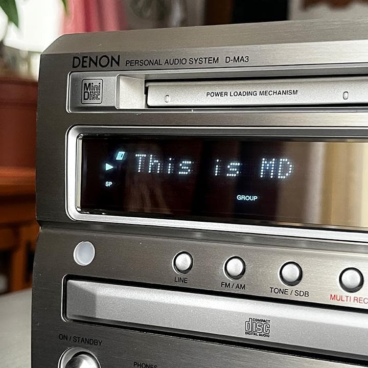 DENON CD/MDレシーバー【D-MA3】