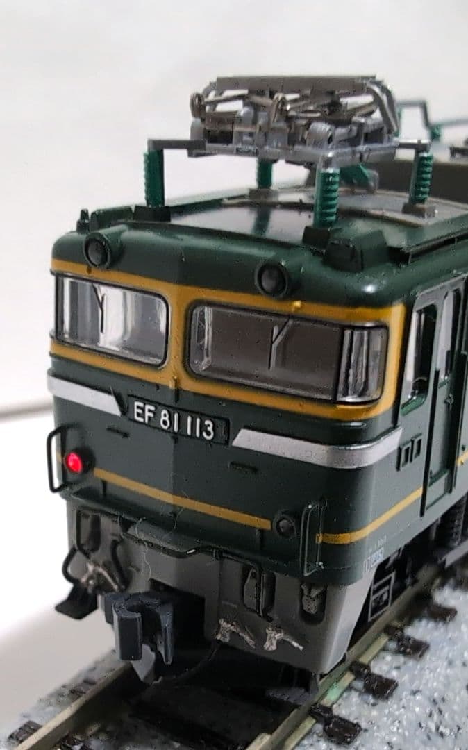 ROUNDHOUSE 3021-7 EF81 トワイライト　入換灯　加工　中古品
