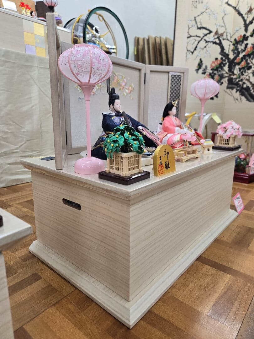 【一点限り】雛人形 収納飾り　24