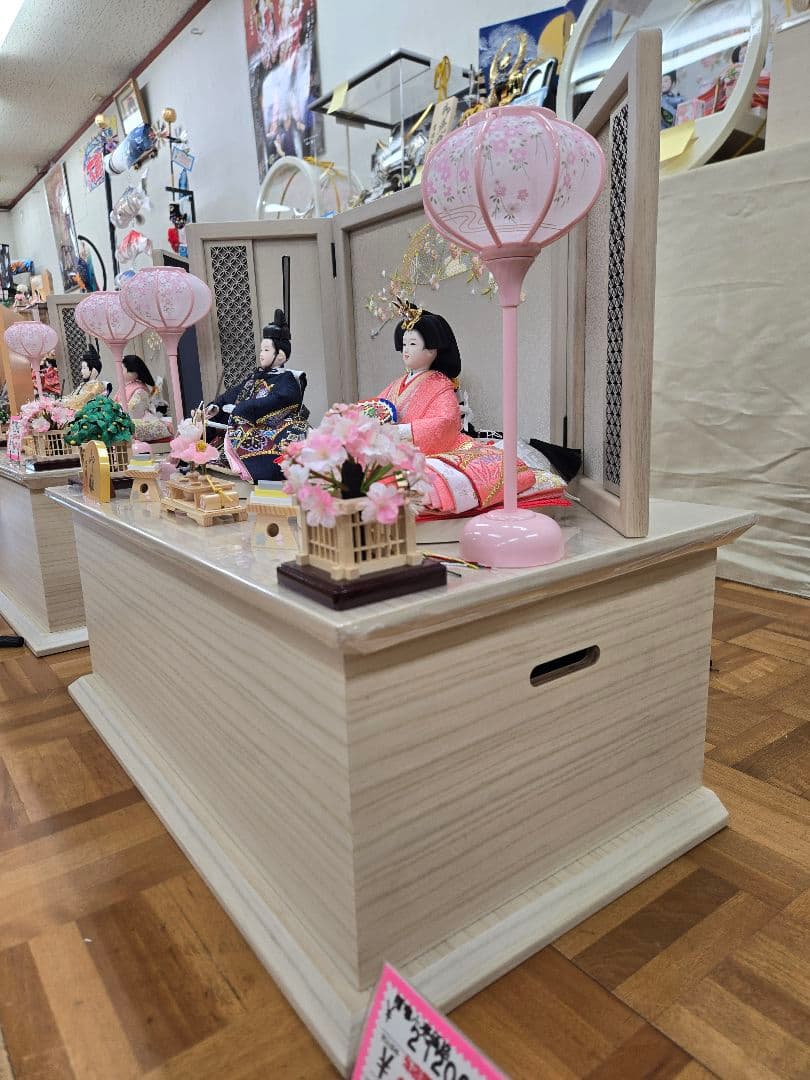 【一点限り】雛人形 収納飾り　24