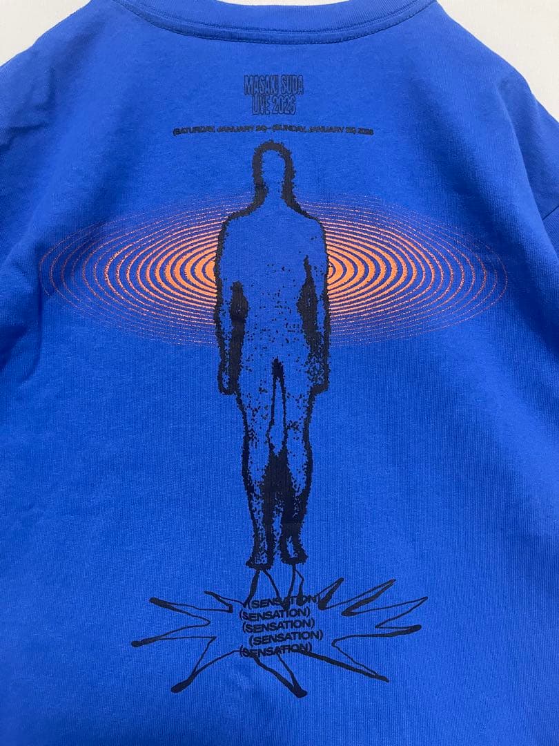 ★レア★菅田将暉★SENSATION CIRCLE T-SHIRT★M ★ブルー