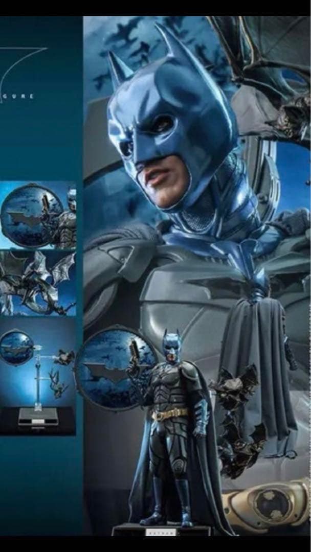 ホットトイズ　MMS697 ワーナー・ブラザース100周年バットマン　フィギュア