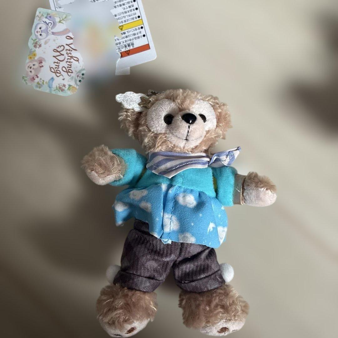 ダッフィー ウィッシングウィングス ぬいぐるみバッジセット