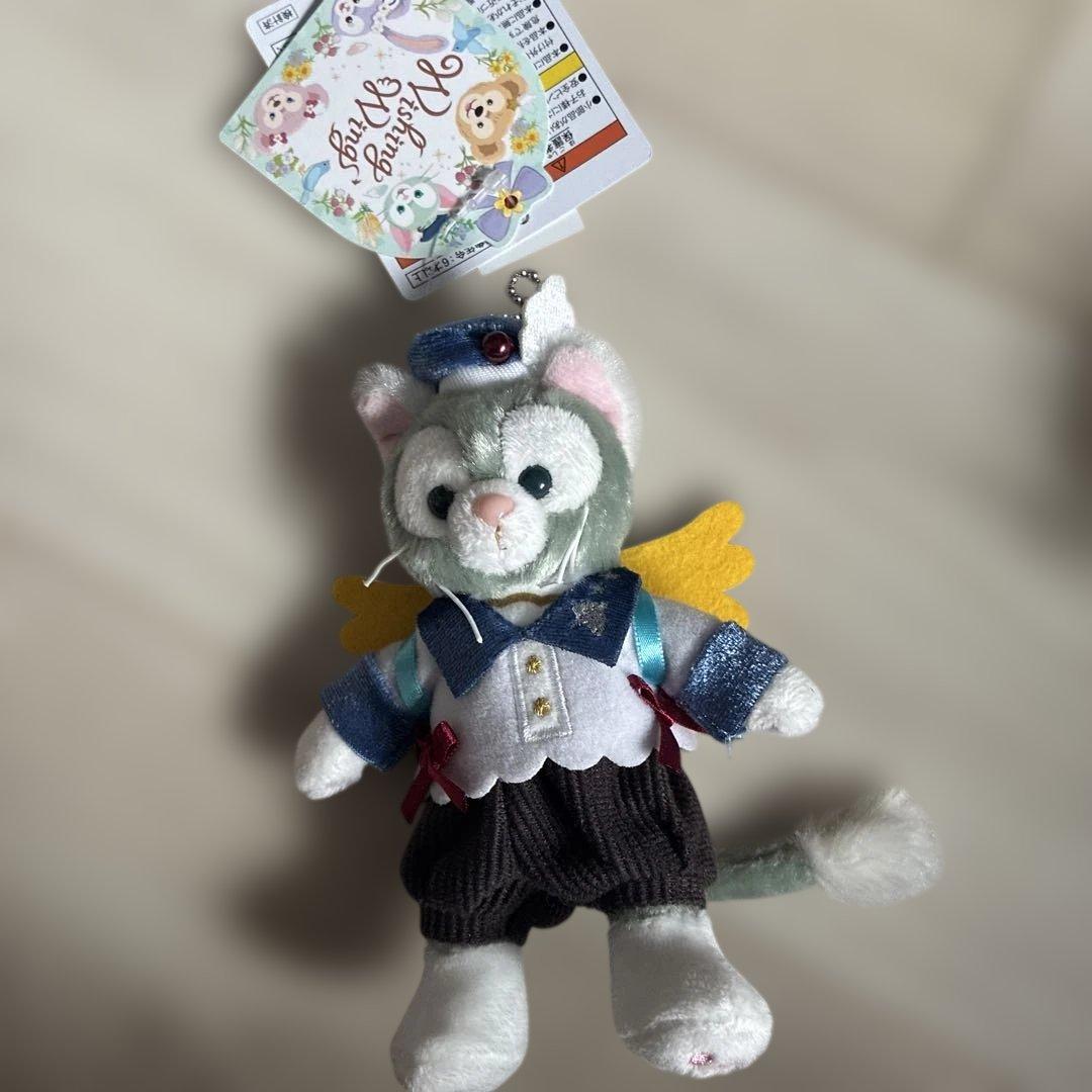 ダッフィー ウィッシングウィングス ぬいぐるみバッジセット