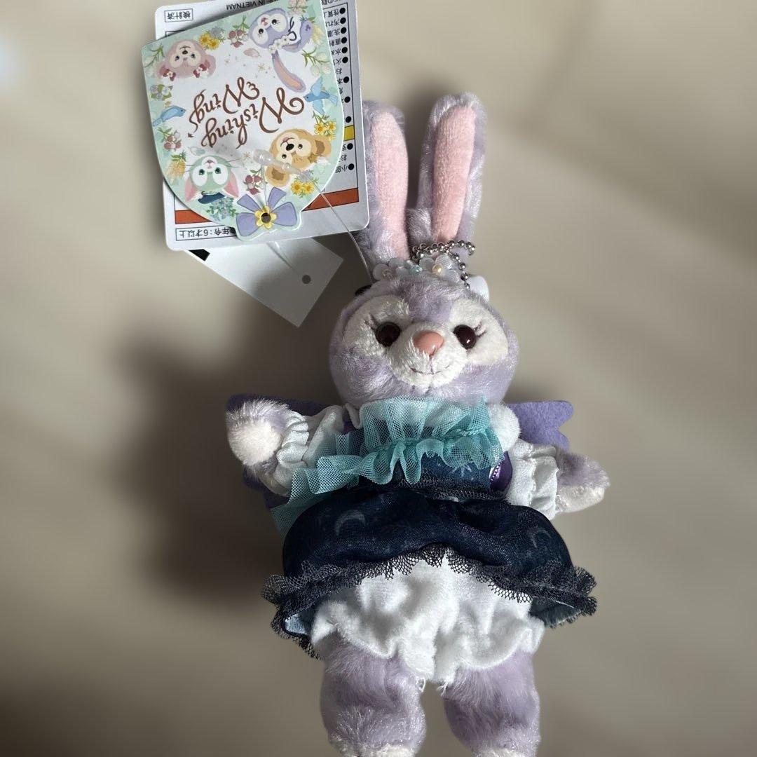 ダッフィー ウィッシングウィングス ぬいぐるみバッジセット