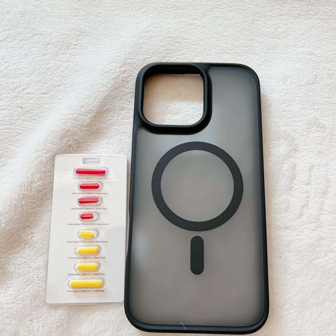 ♪ TORRAS iPhone 16 Pro Max 用 ケース　半透明