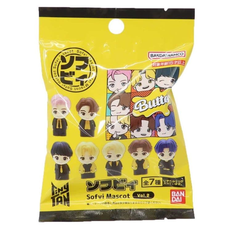 EC♥ タイニータン Butter ミニフィギュア ソフビィvol, 2 コンプ
