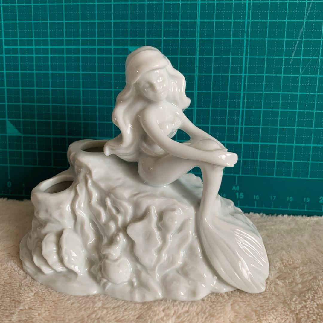 新品　未使用　東京ディズニーランド　リトルマーメイド　アリエル　陶器　インテリア