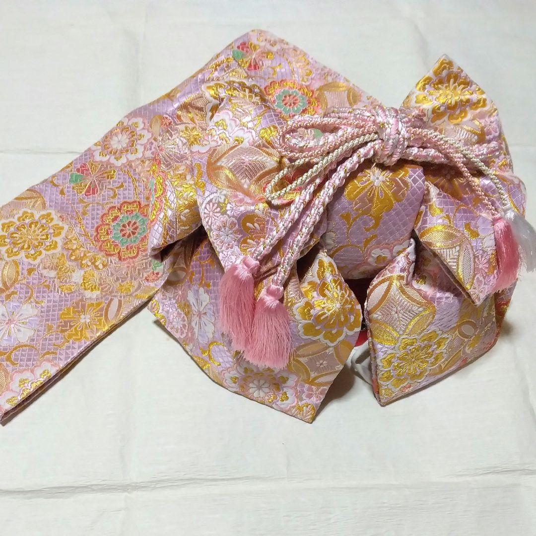 正絹☆本総絞りと駒刺繡☆富貴を象徴する牡丹が優しくも艶やかな7歳七五三向け祝着