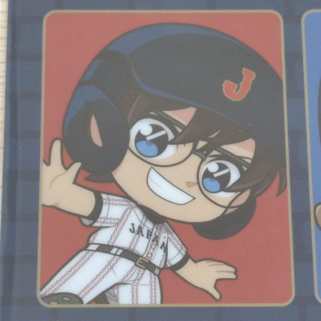 【送料無料】「侍ジャパン×名探偵コナン」クリアファイル　2種