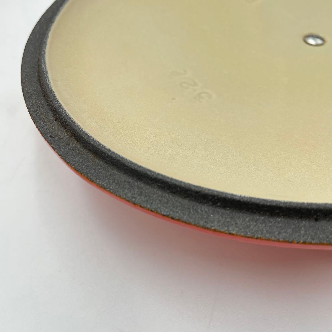 LE CREUSET ココット　オーバル　 オレンジ　25cm 両手鍋