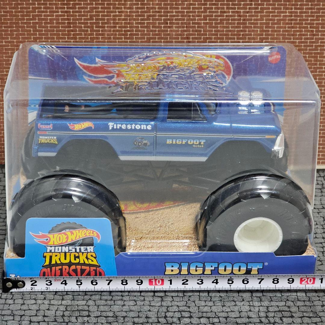 ビッグサイズ！約20cm！ホットウィール　モンスタートラック　ビッグフット