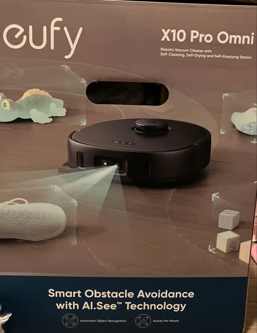 【新品未使用】Eufy X10 Pro Omni ロボット掃除機 自動ゴミ収集