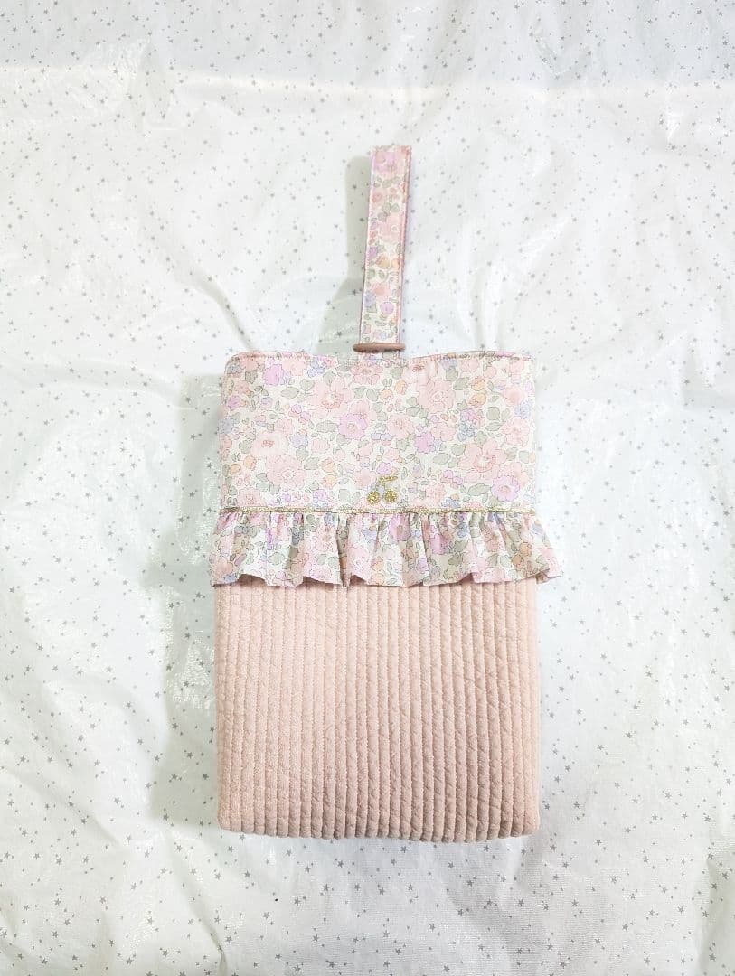 リバティ　レッスンバッグ上履き入れ体操服袋　ベッツィ×ヌビ　ハンドメイド