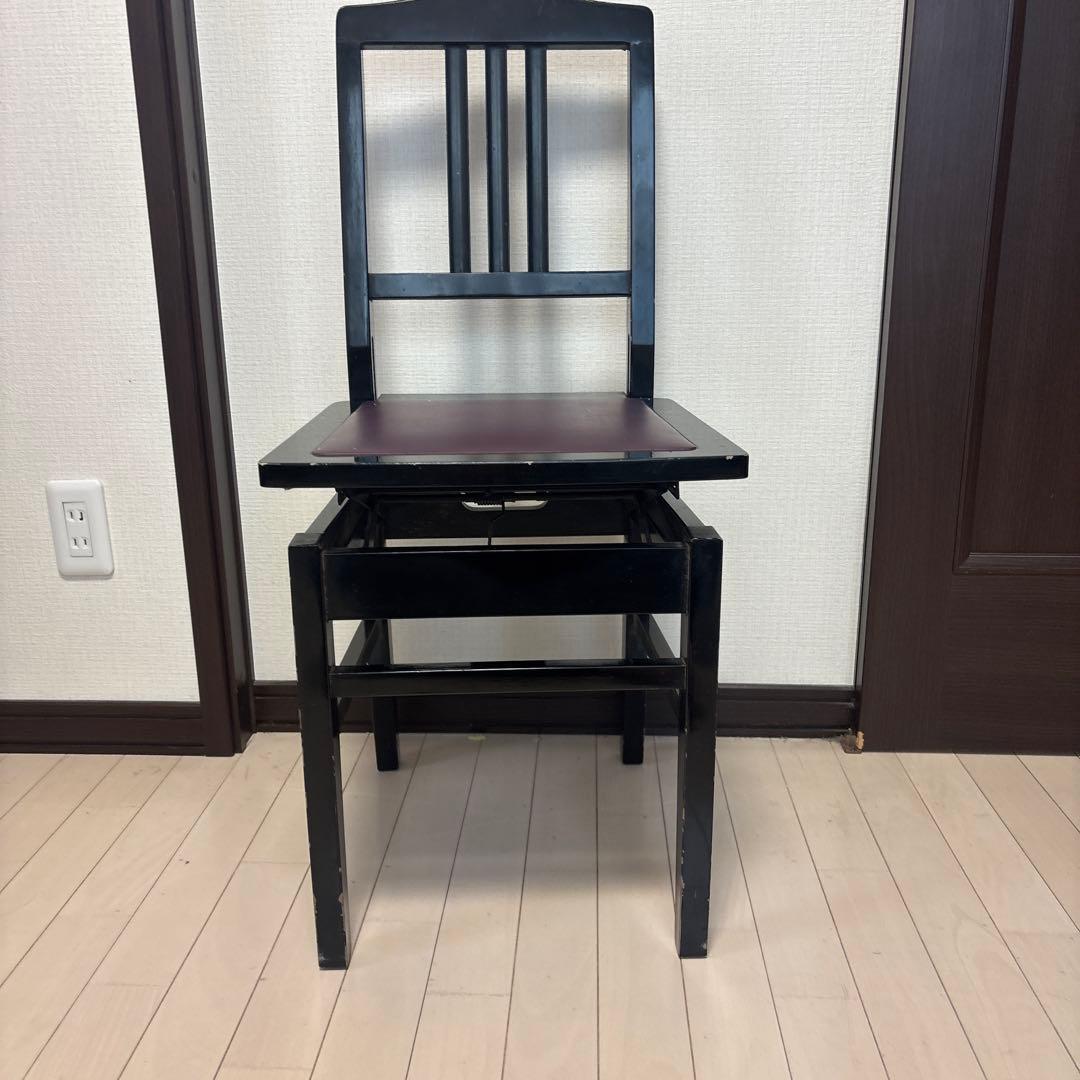 YAMAHA スタッキング椅子 黒