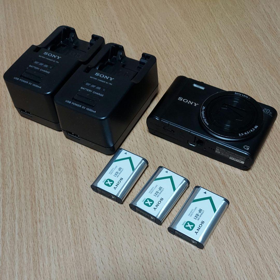 【動作品】SONY Cyber-shot DSC-WX350 ブラック