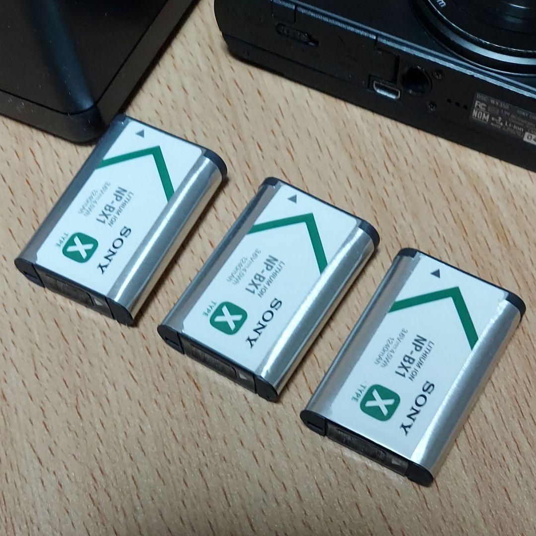 【動作品】SONY Cyber-shot DSC-WX350 ブラック