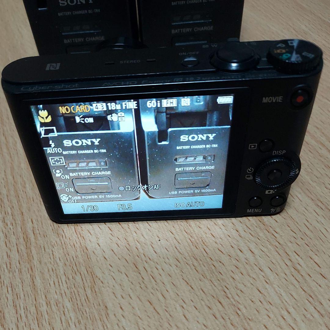 【動作品】SONY Cyber-shot DSC-WX350 ブラック