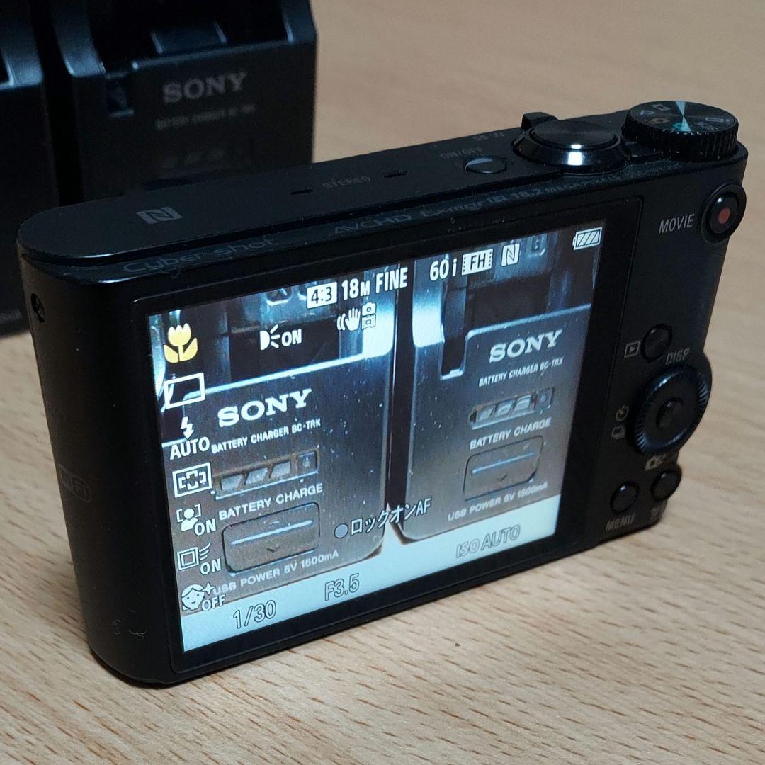 【動作品】SONY Cyber-shot DSC-WX350 ブラック