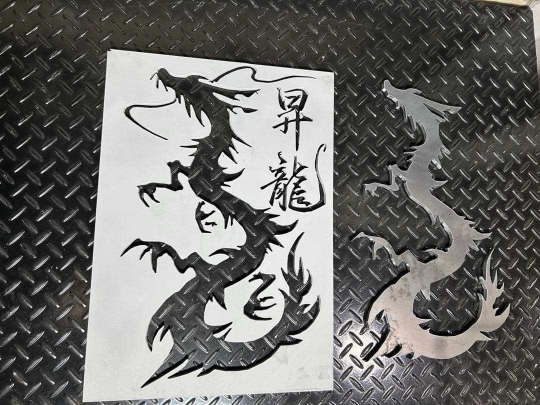 アイアン オブジェ ハンドメイド 切り絵