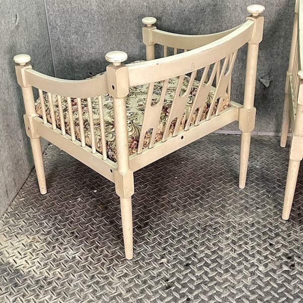 送料別　オールドカリモク　アームソファ2脚セット　ジャパンビンテージ　チェア