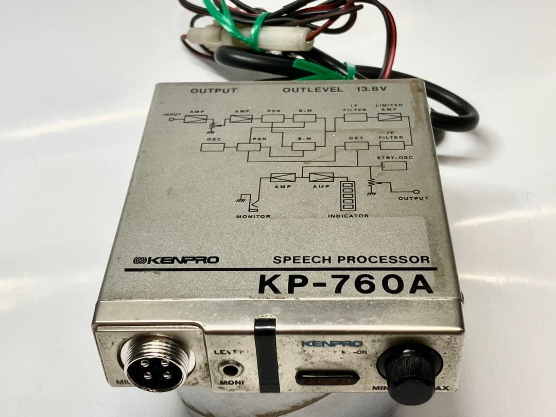 ☆KP-760A スピーチプロセッサー　4ピン　NASA配線　ケンプロ☆