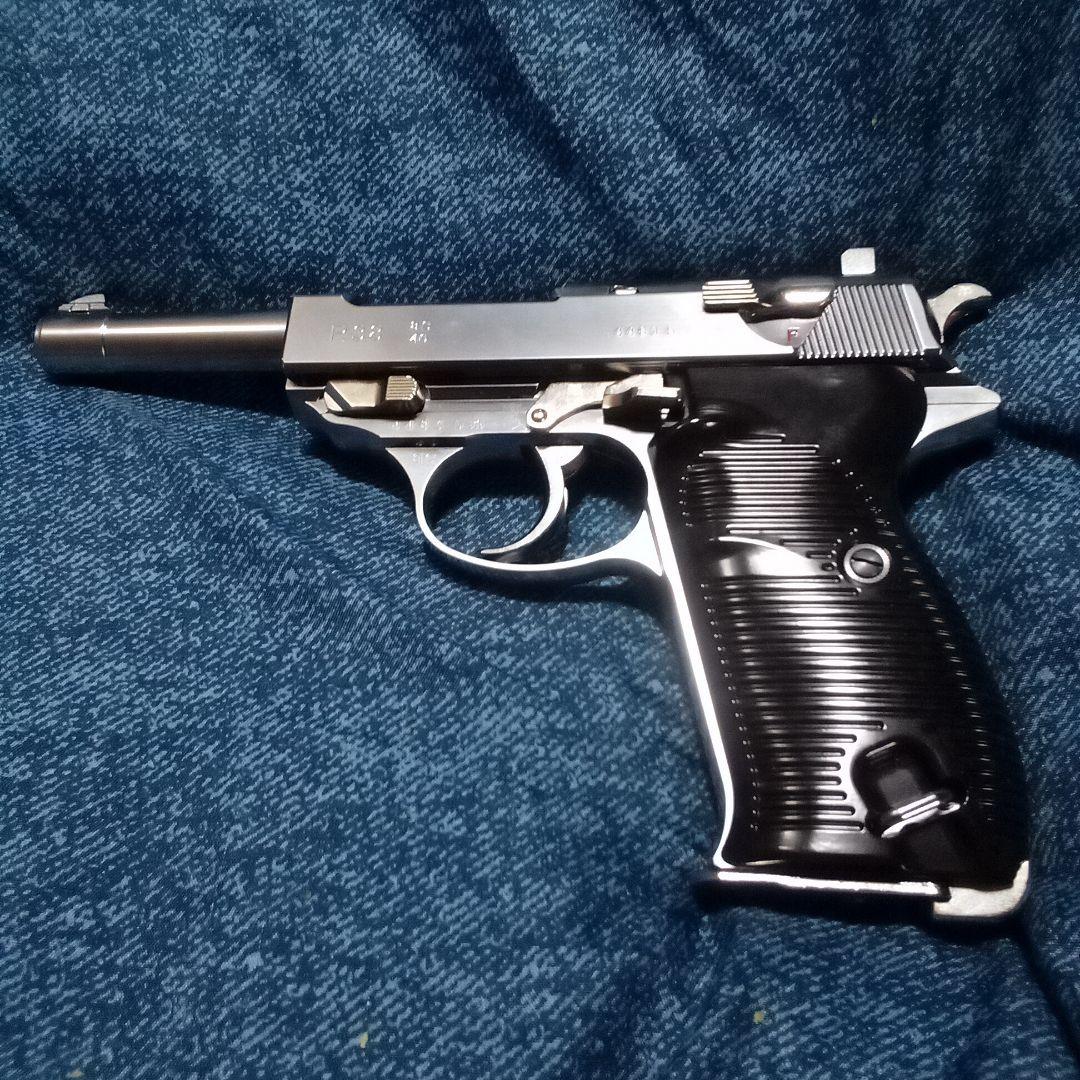 マルゼン　ワルサーＰ38　シルバーモデル