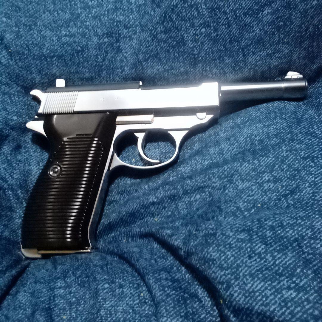 マルゼン　ワルサーＰ38　シルバーモデル