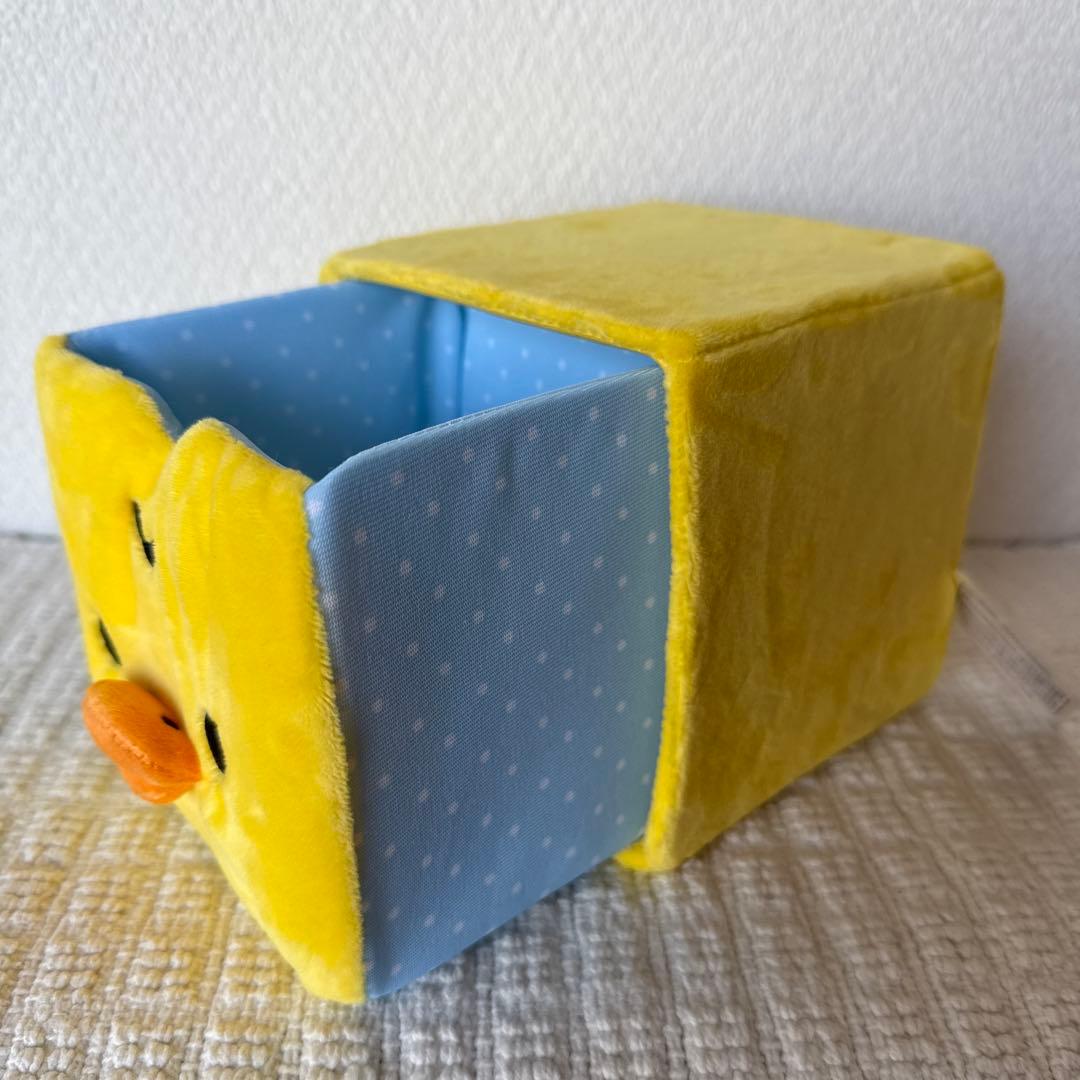【未使用品・タグ付き】ぬいぐるみチェスト　キイロイトリ