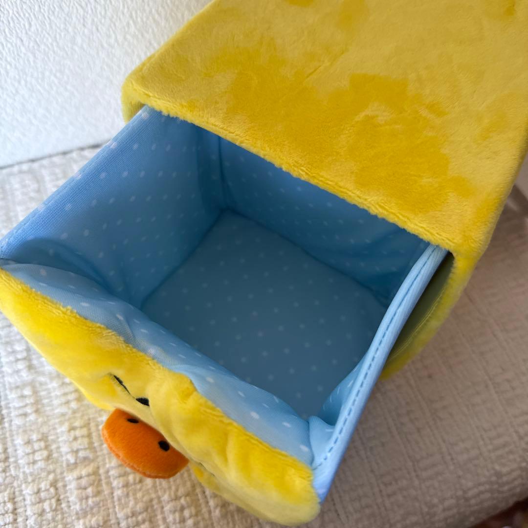 【未使用品・タグ付き】ぬいぐるみチェスト　キイロイトリ