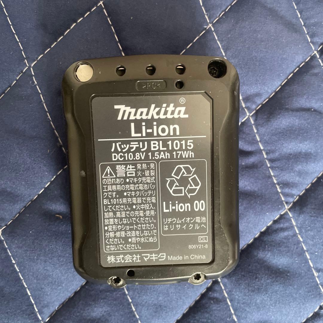 Makita CL107FD 掃除機 バッテリー2個付き