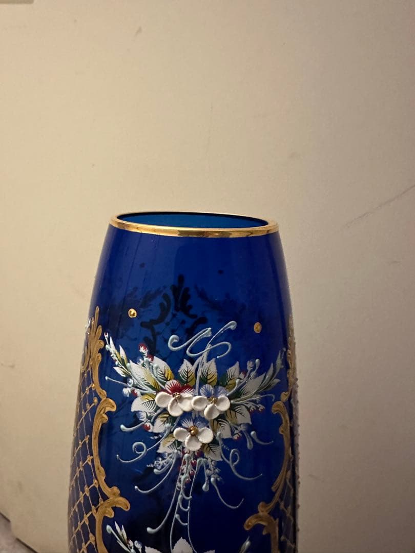 値下　イタリアン ヴェネチア ムラノグラス 24K