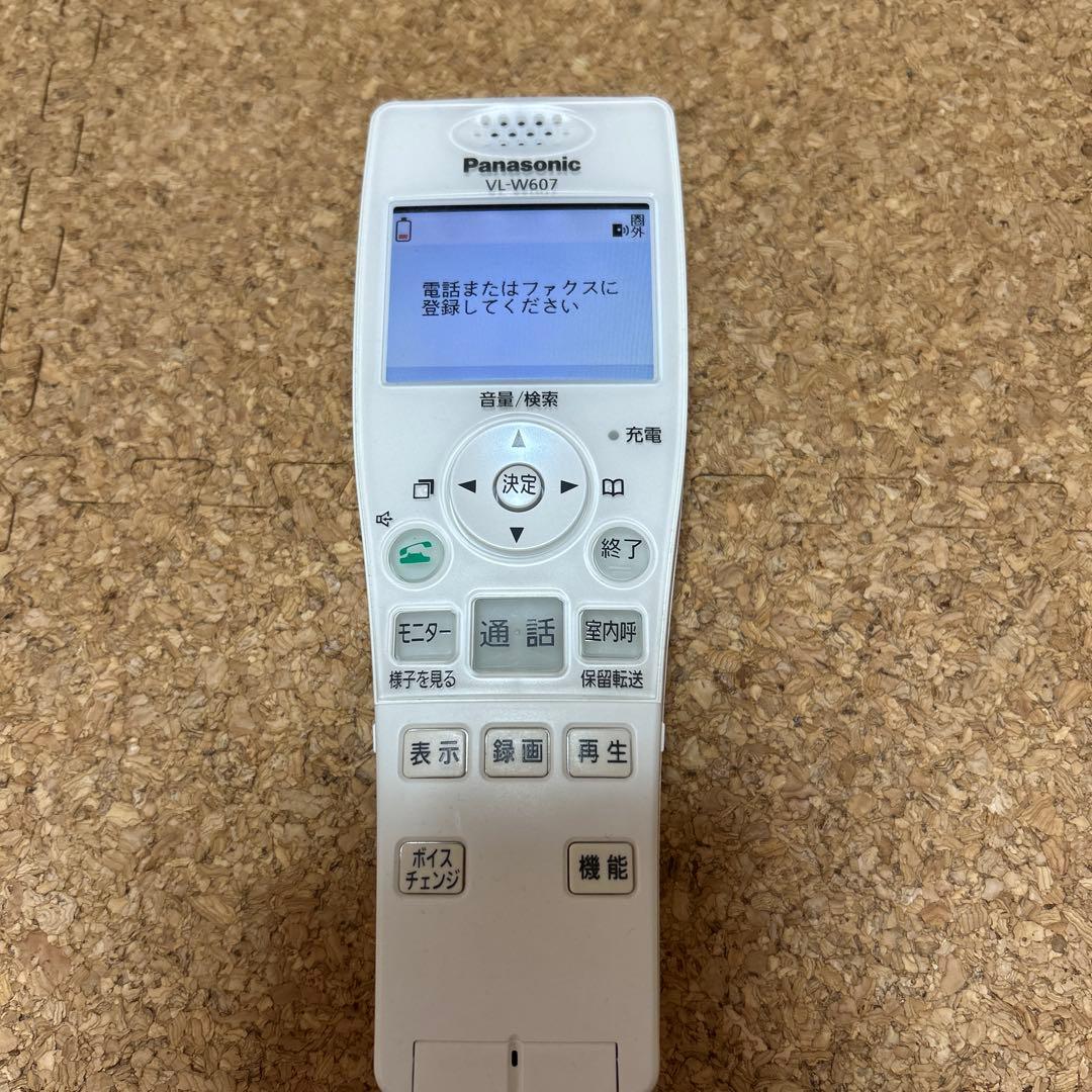 Panasonic VL-W607 ドアホン子機　充電器付き